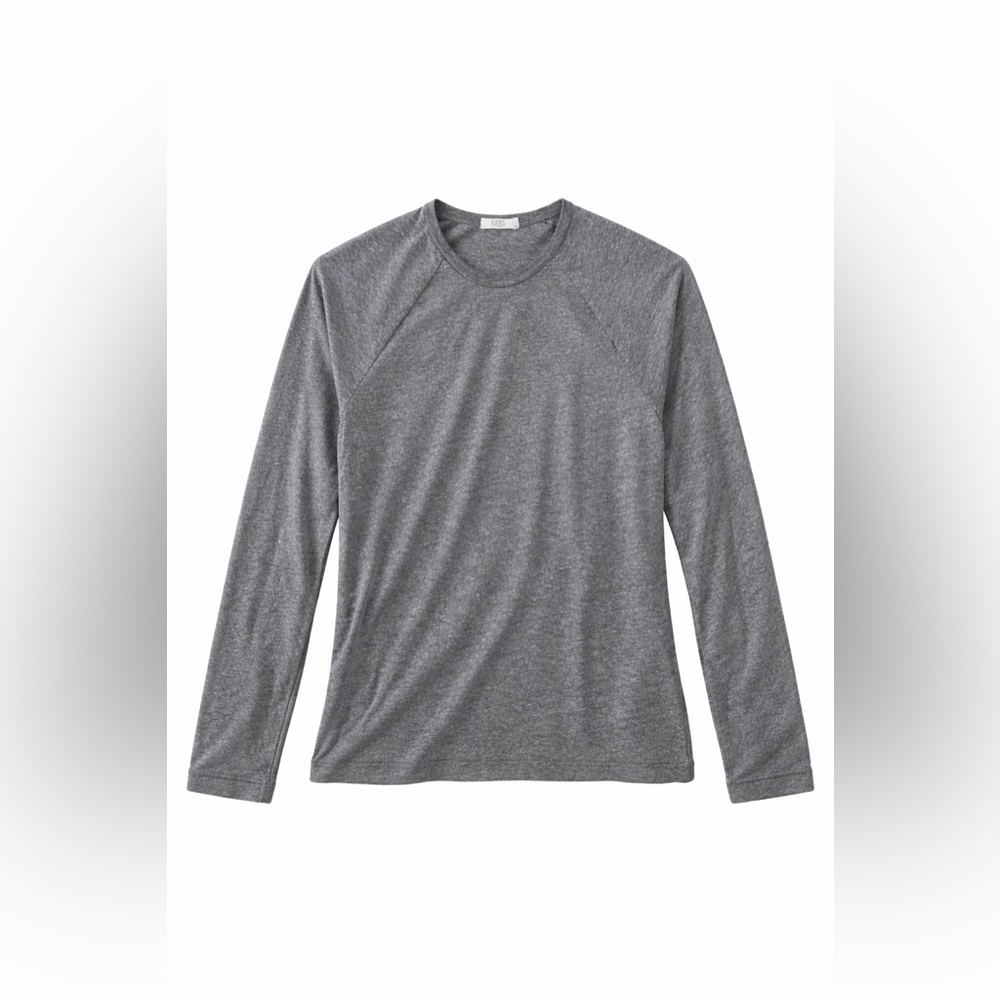 UGG Soft Knit Lounge Top Gray Long Sleeve Pajama Sleepwear Small - Picture 1 of 8